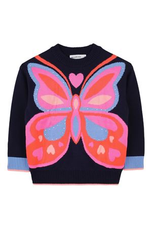 maglione in cotone blu BILLIEBLUSH KIDS | U2136885T